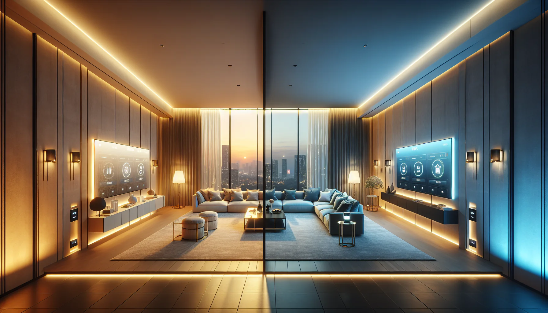 DALI lighting scene visual