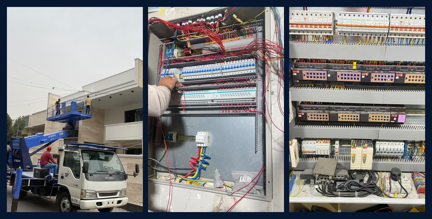 Smart Volt Automation site work and automation panel engineering collage