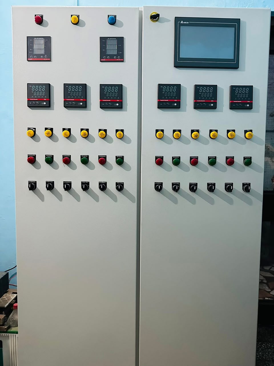 Control and automation panels for engineering services